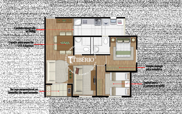 Imagem Apartamento com 2 Quartos à Venda, 53 m² em Centro - Guarulhos