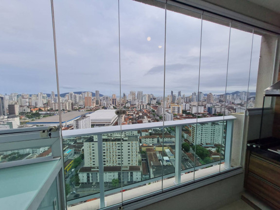 Imagem Apartamento com 2 Quartos à Venda, 63 m² em Campo Grande - Santos