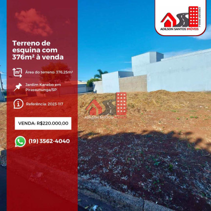 Imagem Terreno à Venda, 377 m² em Jardim Kanebo - Pirassununga Imagem Terreno à Venda, 377 m² em Jardim Kanebo - Pirassununga
