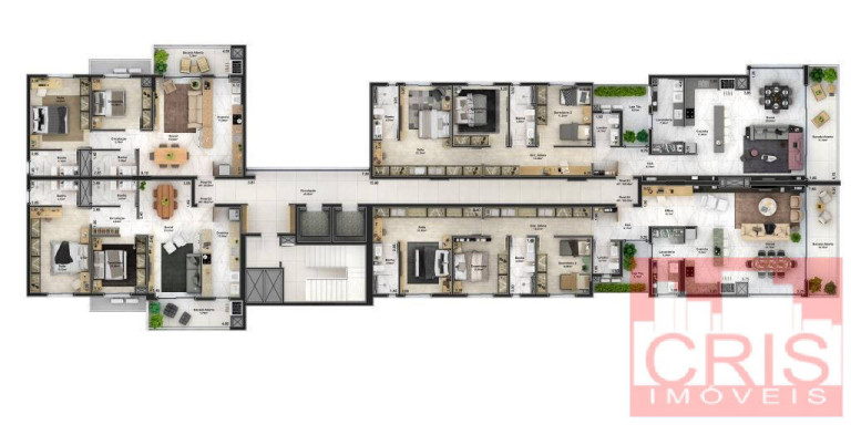Imagem Apartamento com 2 Quartos à Venda, 97 m² em São Bento - Bento Gonçalves Imagem Apartamento com 2 Quartos à Venda, 97 m² em São Bento - Bento Gonçalves