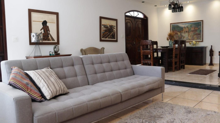 Imagem Casa com 3 Quartos à Venda, 349 m² em São Jorge - Santos Imagem Casa com 3 Quartos à Venda, 349 m² em São Jorge - Santos