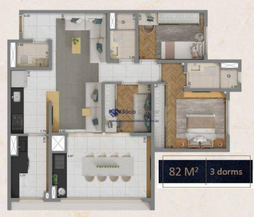 Imagem Apartamento com 2 Quartos à Venda, 71 m² em Vila Albertina - São Paulo Imagem Apartamento com 2 Quartos à Venda, 71 m² em Vila Albertina - São Paulo