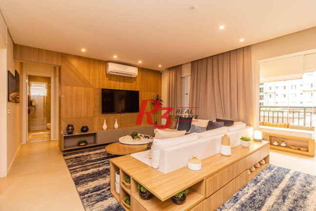 Apartamento com 3 Quartos à Venda ou Locação, 84 m² em Marapé - Santos