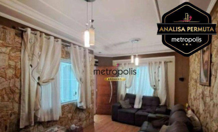 Sobrado com 3 Quartos à Venda, 245 m² em Parque São Vicente - Mauá