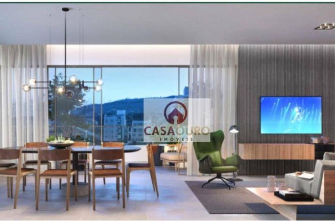 Apartamento com 4 Quartos à Venda, 150 m² em Sion - Belo Horizonte