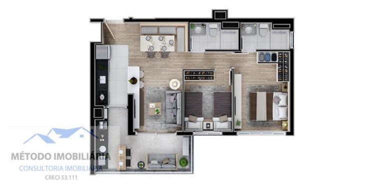 Imagem Apartamento com 2 Quartos à Venda, 65 m² em Paraiso - São Paulo