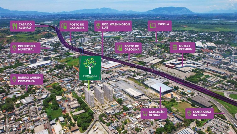 Imagem Apartamento com 2 Quartos à Venda, 36 m² em Jardim Primavera - Duque De Caxias