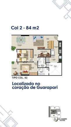 Imagem Apartamento com 2 Quartos à Venda, 73 m² em São Judas Tadeu - Guarapari Imagem Apartamento com 2 Quartos à Venda, 73 m² em São Judas Tadeu - Guarapari