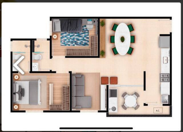 Imagem Apartamento com 2 Quartos à Venda, 70 m² em Jardim América - Sorocaba Imagem Apartamento com 2 Quartos à Venda, 70 m² em Jardim América - Sorocaba