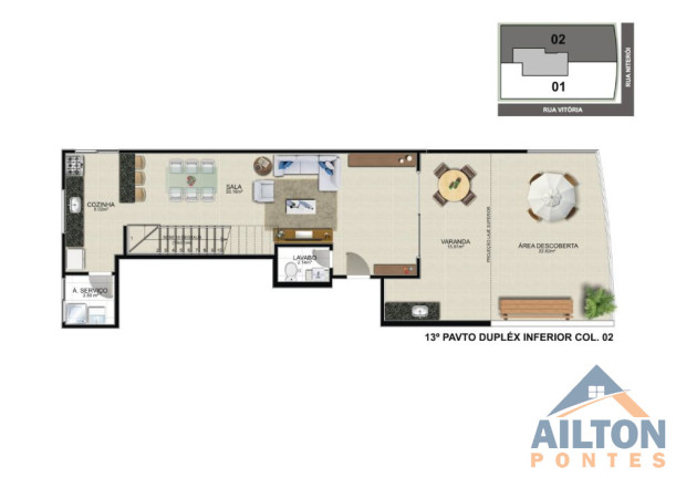 Imagem Apartamento com 3 Quartos à Venda, 88 m² em Praia Do Morro - Guarapari Imagem Apartamento com 3 Quartos à Venda, 88 m² em Praia Do Morro - Guarapari