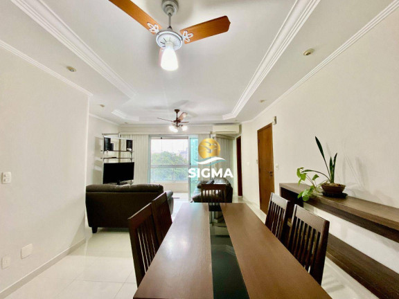 Apartamento com 3 Quartos à Venda, 100 m² em Jardim Astúrias - Guarujá