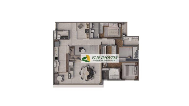 Imagem Apartamento com 3 Quartos à Venda, 125 m² em Jardim Das Paineiras - Campinas