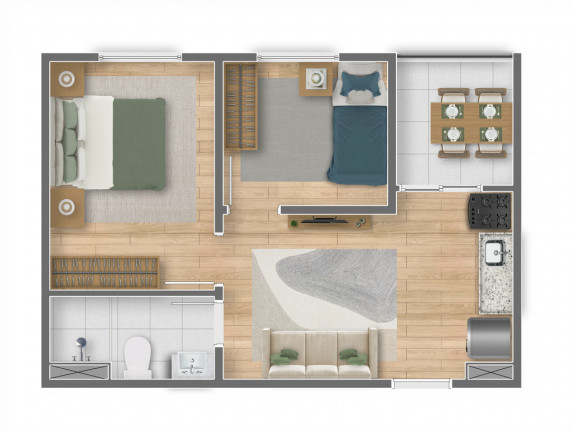 Imagem Apartamento com 2 Quartos à Venda, 35 m² em Vila Romana - São Paulo