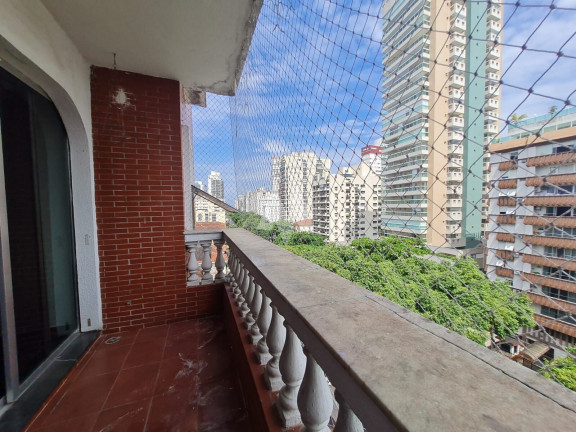Apartamento com 3 Quartos para Alugar, 180 m² em Boqueirão - Santos