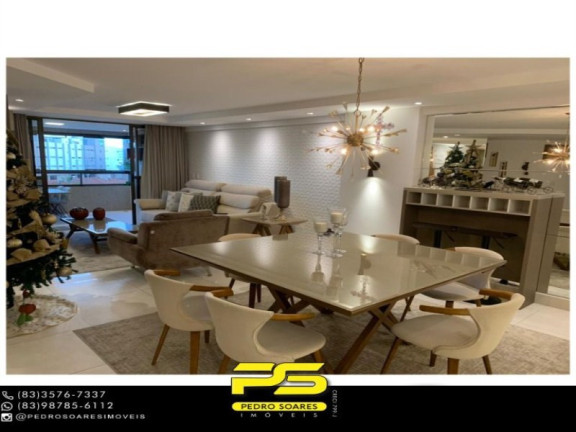 Apartamento com 3 Quartos à Venda, 160 m² em Jardim Oceania - João Pessoa