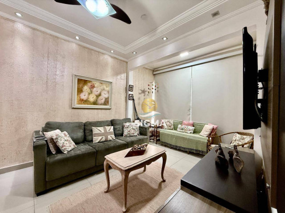 Imagem Apartamento com 3 Quartos à Venda, 99 m² em Tombo - Guarujá