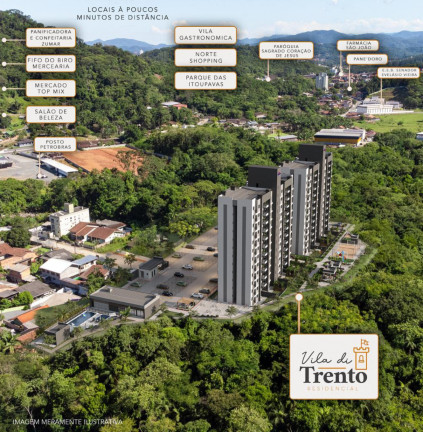 Imagem Apartamento com 2 Quartos à Venda, 45 m² em Itoupavazinha - Blumenau Imagem Apartamento com 2 Quartos à Venda, 45 m² em Itoupavazinha - Blumenau