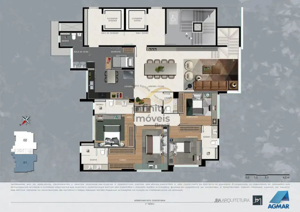 Imagem Apartamento com 4 Quartos à Venda, 150 m² em Serra - Belo Horizonte Imagem Apartamento com 4 Quartos à Venda, 150 m² em Serra - Belo Horizonte