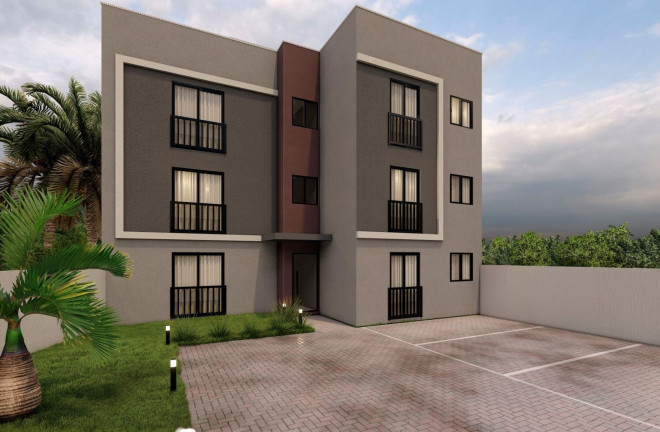 Imagem Apartamento com 1 Quarto à Venda, 27 m² em Campina Da Barra - Araucaria Imagem Apartamento com 1 Quarto à Venda, 27 m² em Campina Da Barra - Araucaria