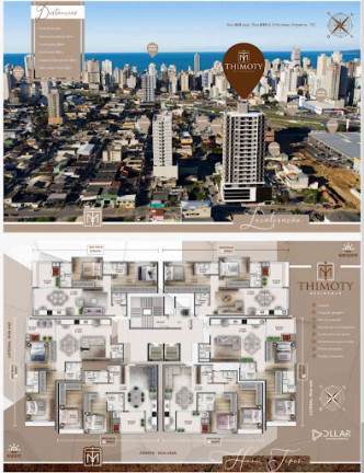 Imagem Apartamento com 2 Quartos à Venda, 69 m² em Morretes - Itapema