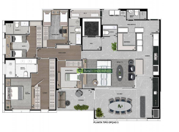 Imagem Apartamento com 3 Quartos à Venda, 228 m² em Ecoville - Curitiba Imagem Apartamento com 3 Quartos à Venda, 228 m² em Ecoville - Curitiba