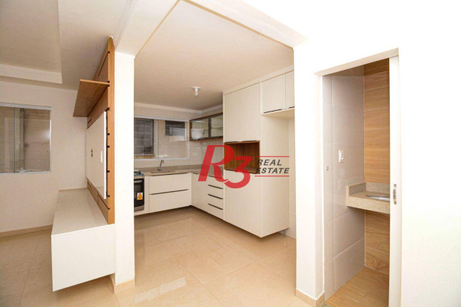 Imagem Casa com 2 Quartos à Venda, 103 m² em Campo Grande - Santos Imagem Casa com 2 Quartos à Venda, 103 m² em Campo Grande - Santos
