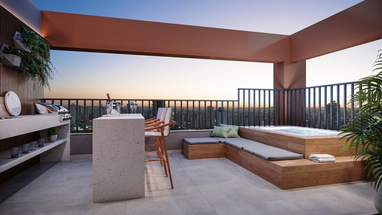 Imagem Cobertura com 4 Quartos à Venda, 133 m² em Setor Oeste - Goiânia