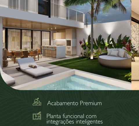 Imagem Casa de Condomínio com 3 Quartos à Venda, 198 m² em Parque Amazonia - Goiania