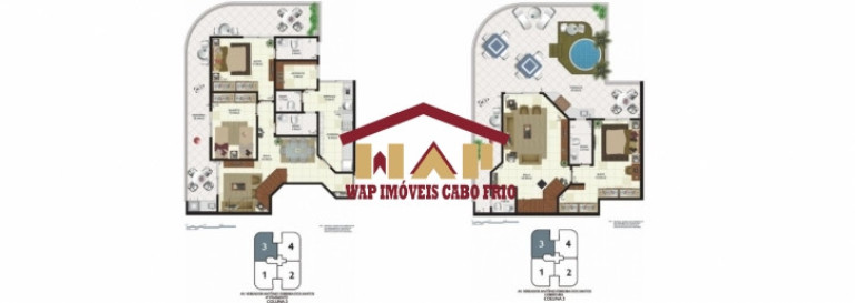 Imagem Apartamento com 2 Quartos à Venda, 105 m² em Braga - Cabo Frio Imagem Apartamento com 2 Quartos à Venda, 105 m² em Braga - Cabo Frio