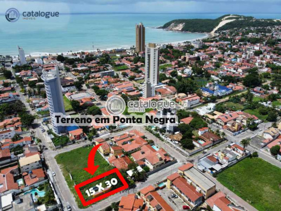Terreno à Venda, 450 m² em Ponta Negra - Natal