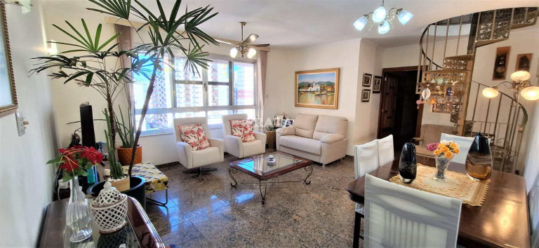 Imagem Apartamento com 3 Quartos à Venda, 258 m² em Gonzaga - Santos Imagem Apartamento com 3 Quartos à Venda, 258 m² em Gonzaga - Santos