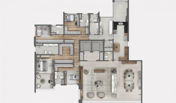 Imagem Apartamento com 4 Quartos à Venda, 280 m² em Moema - São Paulo