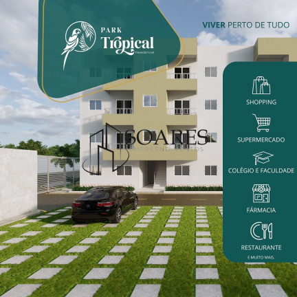 Apartamento com 2 Quartos à Venda, 46 m² em Coqueiro - Belém