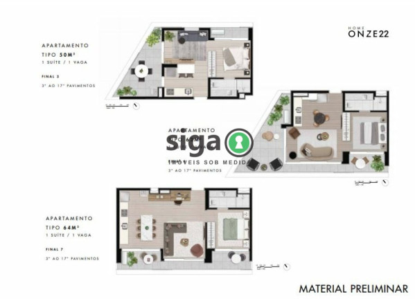 Imagem Apartamento com 1 Quarto à Venda, 62 m² em Vila Madalena - São Paulo Imagem Apartamento com 1 Quarto à Venda, 62 m² em Vila Madalena - São Paulo