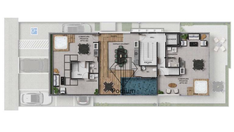 Imagem Apartamento com 3 Quartos à Venda, 105 m² em Bessa - João Pessoa