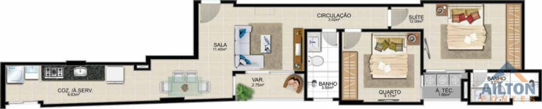 Imagem Apartamento com 2 Quartos à Venda, 68 m² em Praia Do Morro - Guarapari Imagem Apartamento com 2 Quartos à Venda, 68 m² em Praia Do Morro - Guarapari