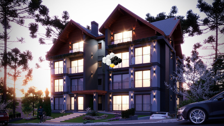 Imagem Apartamento com 1 Quarto à Venda, 46 m² em Moura - Gramado Imagem Apartamento com 1 Quarto à Venda, 46 m² em Moura - Gramado