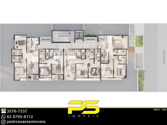 Imagem Apartamento com 1 Quarto à Venda, 35 m² em Intermares - Cabedelo Imagem Apartamento com 1 Quarto à Venda, 35 m² em Intermares - Cabedelo