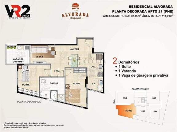 Imagem Apartamento com 3 Quartos à Venda, 71 m² em Centro - Sao Vicente