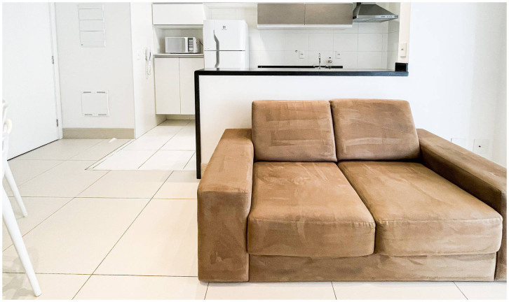 Imagem Apartamento com 1 Quarto para Alugar, 45 m² em Campo Belo - São Paulo
