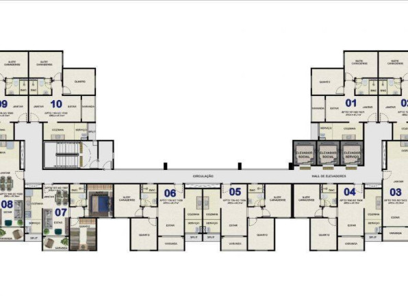 Apartamento com 2 Quartos à Venda, 45 m² em Imbiribeira - Recife