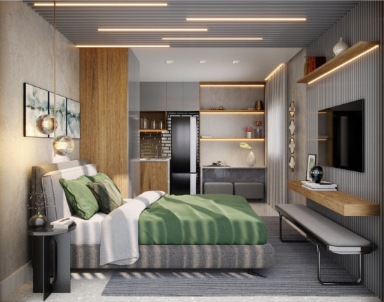 Imagem Imóvel com 1 Quarto à Venda, 24 m² em Cerqueira César - São Paulo
