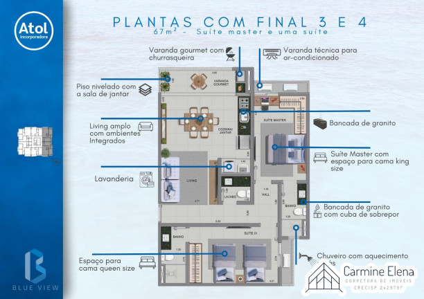 Imagem Apartamento com 3 Quartos à Venda, 82 m² em Martim De Sa - Caraguatatuba Imagem Apartamento com 3 Quartos à Venda, 82 m² em Martim De Sa - Caraguatatuba