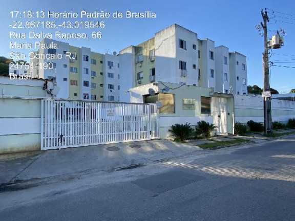 Apartamento com 1 Quarto à Venda, 66 m² em Maria Paula - Sao Goncalo