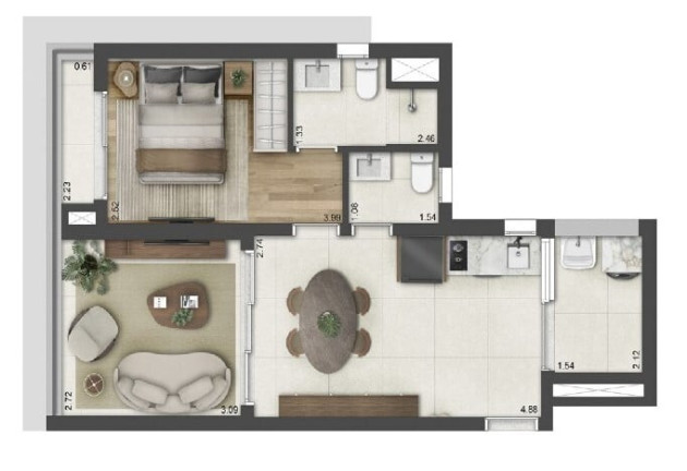 Imagem Apartamento com 2 Quartos à Venda, 75 m² em Jardim Paulista - São Paulo Imagem Apartamento com 2 Quartos à Venda, 75 m² em Jardim Paulista - São Paulo