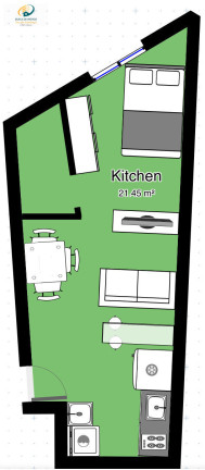 Imagem Imóvel com 1 Quarto para Alugar, 24 m² em Vila Monte Alegre - São Paulo