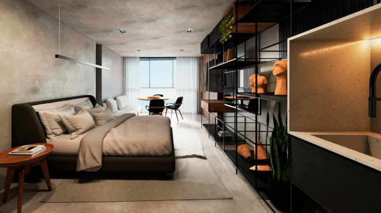 Imagem Apartamento com 1 Quarto à Venda, 42 m² em Ponta Verde - Maceió