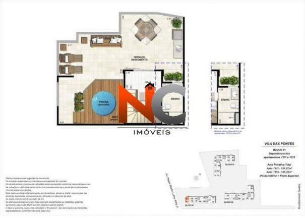 Imagem Cobertura com 2 Quartos à Venda, 121 m² em Vila Da Penha - Rio De Janeiro
