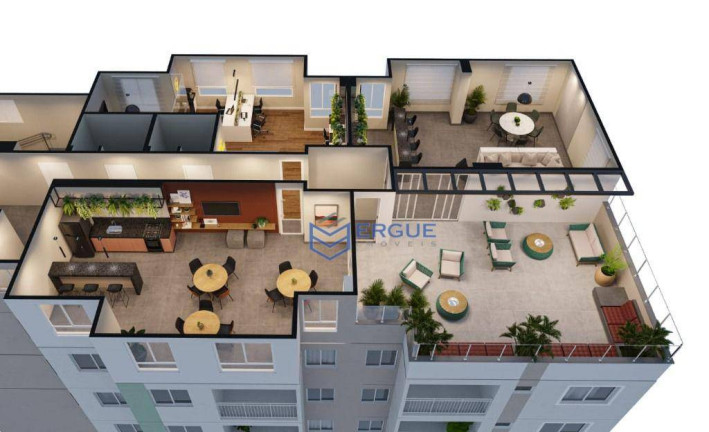 Imagem Apartamento com 2 Quartos à Venda, 52 m² em Eusébio - Eusébio Imagem Apartamento com 2 Quartos à Venda, 52 m² em Eusébio - Eusébio