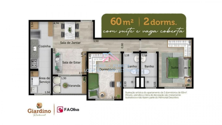 Imagem Apartamento com 2 Quartos à Venda, 60 m² em Jardim Colônia - Jundiaí Imagem Apartamento com 2 Quartos à Venda, 60 m² em Jardim Colônia - Jundiaí